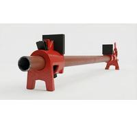JEH - Abrazadera de tubo 3/4 de 1200 mm, juego de abrazaderas de tornillo de banco de metal, carpintería, metal, pegado de madera, tubo resistente