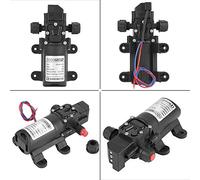Jelquix Bomba Autocebante Bomba de Agua de Diafragma Compacta de Alta Presión 70W para Limpieza por Pulverización 12V DC 0.9Mpa