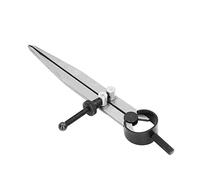 Jelquix Divisor de Ala Ajustable con Tuerca de Resorte para un Trazado Preciso en Carpintería y Manualidades - Acero Al Carbono de Alto Rendimiento - 1 Unidad (125mm)