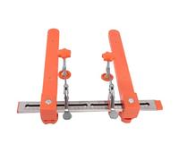 Jelquix Kit de Plantilla Deslizante para Cajón, Herramienta de Alineación de Plantilla de Instalación Deslizante para Cajón, Rango de Sujeción Ajustable de 0-4 Cm con Pistas Reversibles de 1-5 Cm,
