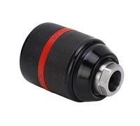 Jelquix Portabrocas de Metal Autoajustable sin Llave para Taladro Manual Eléctrico o Taladro de Banco, Rango de Sujeción de 2-13 Mm, Alta Estabilidad, Montaje 1/2-20UNF, Estructura Firme, (Hexagonal
