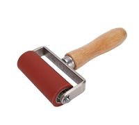 Jelquix Rodillo de Prensa de Silicona Resistente a Altas Temperaturas con Doble Rodamiento para Costura de Soldadura, para Membrana de Lona de PVC de 32 Mm de Diámetro y 80 Mm de Ancho, Proyectos de