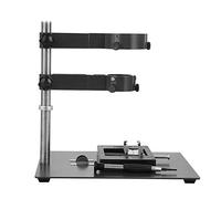 Jelquix Soporte de Abrazadera para Pistola de Aire Caliente, Accesorio de Reparación de Metales Duradero Ajustable para Estación de Retrabajo de BGA, 1 Uds., 25x20x23cm
