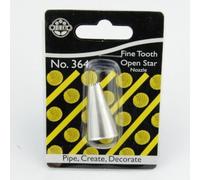 JEM Boquilla de Estrella Abierta de Dientes Finos nº 364