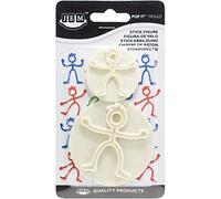 JEM Pop It - Molde Figura Divertida, Juego de 2 - Tamaño Grande y Pequeño