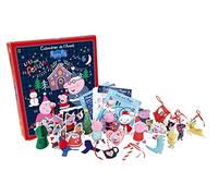 JEMINI PEPPA PIG CALENDARIO DE ADVENENTO CON 35 PIEZAS 36 X 39,5 CM