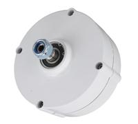 Jenivaint Generador de CA Imán Permanente Generador de Doble Eje de 48 V Salida Trifásica Lubricación con Grasa Compacto 14 X 14 Cm para Sistemas de Turbinas Eólicas Verticales u Horizontales (200W)
