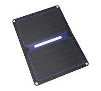 Jenivaint Panel Solar Plegable de 14 W, Cargador Solar Portátil Monocristalino con ETFE Impermeable para Viajes de Camping