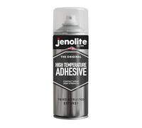 JENOLITE Spray adhesivo de alta temperatura | HASTA 80°C | 400ml | Adhesivo de contacto multiusos | Secado rápido, unión fuerte | Adecuado para la mayoría de materiales y superficies