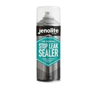 JENOLITE Stop Leak Spray Sellador | TRANSPARENTE | 400ml | Sellador de fugas para canalones y tejados planos | Impermeable | Rellena, sella y detiene fugas | Protección a largo plazo contra el agua