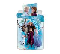 Jerry Fabrics Funda nórdica para niños Disney Frozen 160×200+70×80 cm Algodón 100%