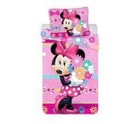 Jerry Fabrics Funda Nórdica, Algodón, Rosa, 3x200x3 cm