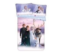 Jerry Fabrics - Juego de Funda nórdica (2 Piezas, 100 x 135 cm), diseño de Frozen