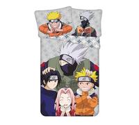 Jerry Fabrics Juego de Ropa de Cama para niños: Funda nórdica de 140 x 200 cm y Funda de Almohada de 70 x 90 cm, Reversible, 100% algodón, para niños y niñas