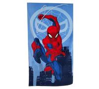 Jerry Fabrics Toalla infantil, toalla de baño, toalla de playa, toalla de ducha para niños, 100% algodón, 70 x 140 cm (Spiderman)