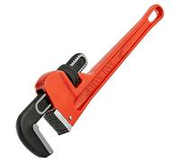 Jetech Llave Recta para Tuberías de 10 Pulgadas (250mm), Llave Ajustable de Plomería para Trabajo Pesado con Mordaza de Gancho Flotante y Mango en I