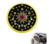 Jetstream Disco de apoyo para lijadora de 6 pulgadas, 150 mm, compatible con Mirka, disco abrasivo de 52 agujeros, rosca 5/16, para disco abrasivo CEROS DEROS