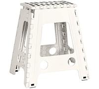 JEVX Taburete Plegable Cocina 45cm, Taburete Baño, Banco Plegable Alto