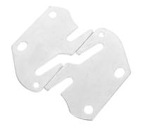 JEWEDECO 2piezas Soporte De Grueso Para Marco De Cama De Orificios Fácil Desmontaje Para Barandillas y Cabeceros De Cama