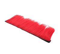 JEWEDECO Peluca de Cresta Roja para Halloween y Carnaval, Fácil de Instalar, Material Plástico, Adecuado para Cosplay y Fiestas Temáticas