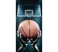 JFabrics Toalla de baloncesto 70 x 140 cm