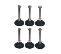 JFGCTYHXY Pies niveladores, Riel Deslizante for Patas niveladoras de Muebles con Varilla(80*M8*80mm)