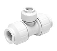 JG Speedfit pem3015aw reducción Tee 15 x 15 x 10 mm, blanco, juego de 5 piezas