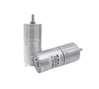 JGA25-370 Motor de CC Motorreductor 6/12/24V Motor de engranaje eléctrico de alto par 5-1200rpm 1 Uds(200-12V)