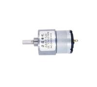 JGB37-520 Motor de engranaje de 12 V/24 V CC de 7 RPM a 600 RPM, caja de engranajes de alto par, Motor de engranaje de reducción eléctrica Reversible