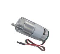 JGB37-545 DC12/24V Motor con engranaje helicoidal de alto par, caja de engranajes de Metal, Motor eléctrico, 1 Uds.(DC24V75RPM,Motor and Bracket)