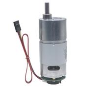 JGB37-545 Motor de engranaje codificador de alto par cc 12V 24V, caja de engranajes de Metal, Motor eléctrico 8/12/23/37/47/70/110/200/330/625/1000RPM(24V Single Motor,15RPM)