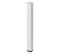 JGO.4PATAS REGULABLE PARA MESA RIGO 60X60-710 BLANCO