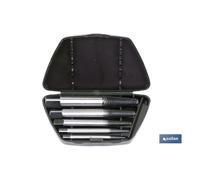 Jgo. 6 machos izquierda (extractor tornillos)
