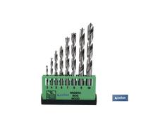 Jgo. de 8 brocas profes. para madera