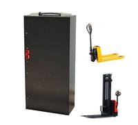 JHKJ Batería de 48 voltios para transpaleta, 48 V 10 Ah 15 Ah 20 Ah, Paquete de baterías de Litio para carretillas Elevadoras eléctricas, para Carga y Descarga de Camiones.,48v,10Ah