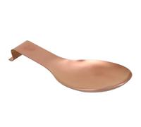 JHKNNK Almohadilla para Cucharas de Acero Inoxidable Dorada, Reposacucharas Gruesa y Grande para Cocina, Mantiene el Orden en Encimeras y Sostiene Utensilios en Restaurantes