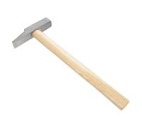 JHKNNK Martillo de Pato Duradero Diseño Ergonómico, Cabeza Plana de Acero y Mango de Madera para Trabajo Profesional y Uso Multiusos en Albañilería