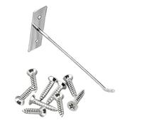 JHSDHYD Ganchos Para Panel De Lamas Gancho de pared, gancho for tablero agujeros, una sola línea, herramienta Hardware acero, alicates martillo, montaje en, duradero, for(5cm,20PCS)
