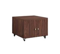 JIANBOHAIRS Printer Stand Gabinete Grande de Madera for Oficina, gabinete con Ruedas, Piso for fotocopiadora, Base for Impresora