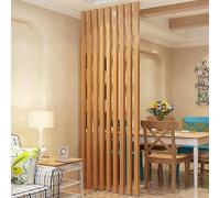 JIAOCKJIAO Aluminio Separador de Ambientes Partición de Pared, Pantalla Partición Post de Suelo a Techo, Pantalla de Privacidad de Listones de Pasillo y Escaleras(8 Root,125cm/49.2in/4.10ft)