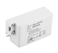 Jiawu AC 100-240V a DC 12V Fuente de Alimentación del Controlador LED Transformador SMD para Luces de Tira LED, Bombillas MR11 G4 MR16 GU5.3 12V, Protección contra Sobrecarga de Cortocircuito, 12W