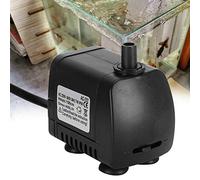 Jiawu Bomba Sumergible, Bomba de Agua Hidropónica Silenciosa Resistente a la Corrosión de 7 W, de Agua para Pecera con Cubierta de Filtro Fácil de Limpiar para Fuente, Acuario, de Mar, Dulce