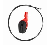 Jiawu Cable del Acelerador, 59 Pulgadas, Reemplazo para Podadora de | Palanca de control de velocidad, carcasa de plástico, se adapta a cortacésped manual de jardín, tareas de recorte de