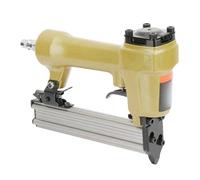 Jiawu Clavadora Neumática de Pasador de Aire P625, Grapadora de Aire de Calibre 23 de 10-25 Mm, Pistola de Clavos sin Cabeza con Hoja Conductora Endurecida, para Decoración de Carpintería de
