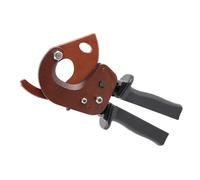 Jiawu Cortador de Alambre, Tijeras para Cables de Hoja Forjada con Aumento de Fuerza Mecánica, Tijeras de Trinquete con Hoja de Fácil Reparación para Cables de Cobre y Aluminio de hasta 300 Mm2