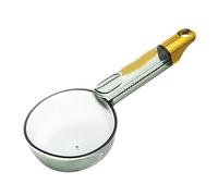 Jiawu Cuchara de Arroz con Largo, 180 Ml, Taza de Arroz Transparente, Diseño de Clip de Luz Simple, Cuchara Medidora de Porciones para Cocina, Baño, Lavadero, Plástico de Poliestireno (Verde