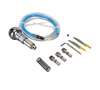 Jiawu de Máquina de Grabado Neumático, Pieza de Mano de Grabado de Joyería de Acero de Aleación con Baja Vibración, Destornillador Ergonómico de Tubo de Gas, Herramienta de Resorte para Tallado de