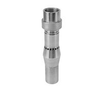 Jiawu Fuente de Acero Inoxidable de Múltiples Ramas, Junta Esférica (DN25) | Aspersor de agua de espuma de hilo femenino, gira 15 grados, para estanque de jardín, plaza, parque, hotel