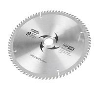 Jiawu Hoja de Sierra Circular de Carburo, 9 Pulgadas, 40T, 60T, 80T, Escalera de Dientes Plana, Reduce el Astillado, Hoja de Sierra para Carpintería, Disco de Corte con Junta Extraíble para Madera