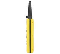 Jiawu Interruptor de Botón Colgante de Polipasto de Grúa, Controlador Colgante de Plástico ABS de 6 Botones, de Control de Elevación de Polipasto con Carcasa con Clasificación IP54, para Eléctrico de